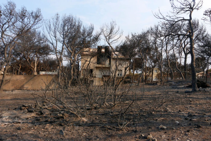 Bränderna i Grekland tog många människoliv.