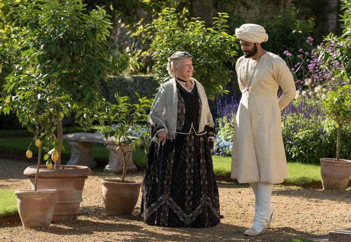 Judi Dench när hon spelar drottning Victoria i filmen "Victoria & Abdul".