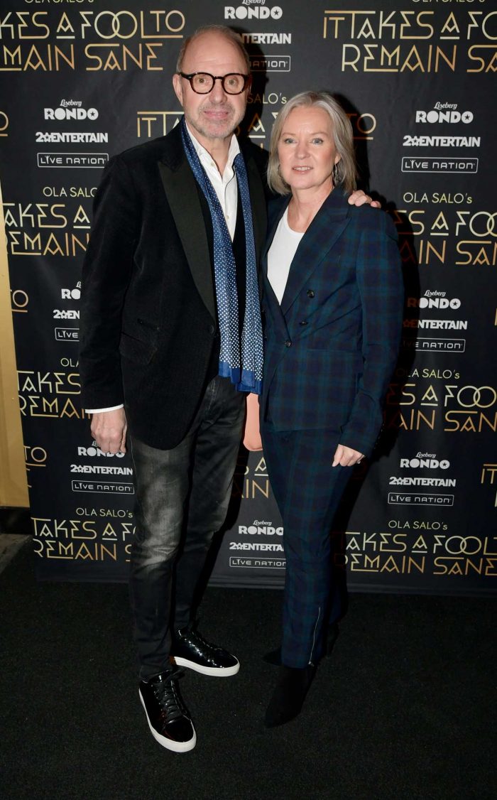 Bolltrollaren Thomas Ravelli med fru Cathrine Ravelli.