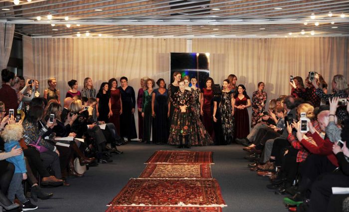 Och på catwalken, med Camilla i spetsen!