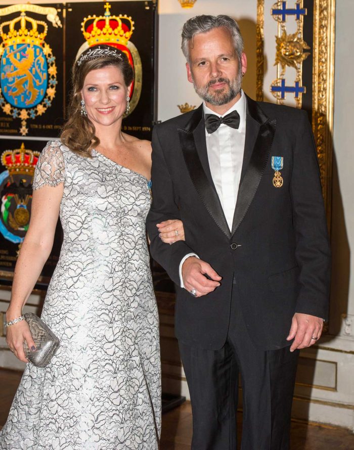 Ari med exfrun Märtha Louise.