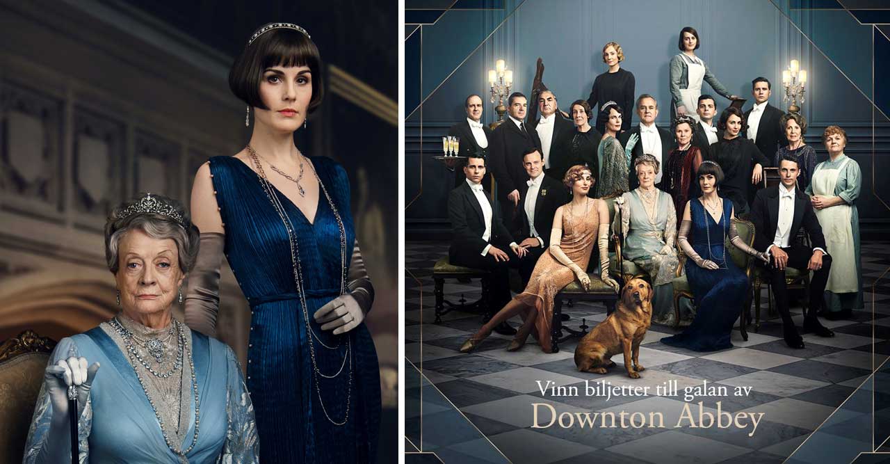 Vinn biljetter till galapremiären av Downton Abbey i Stockholm