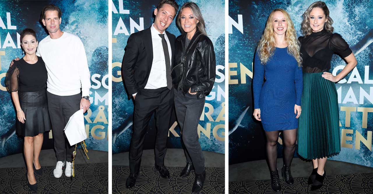 Prinsessystrar och författare i minglet på Pascal Engmans bokrelease