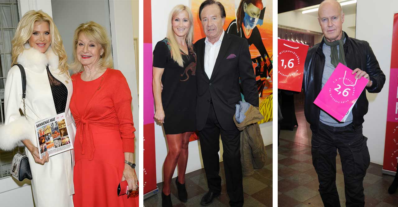 Smashing Victoria Silvstedt i kändistätt mingel för alzheimerforskning