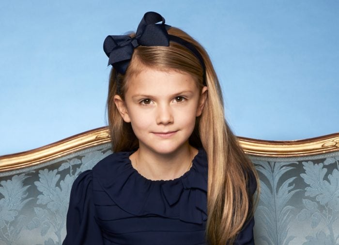 Prinsessan Estelle har blont hår, precis som moster Madeleine!