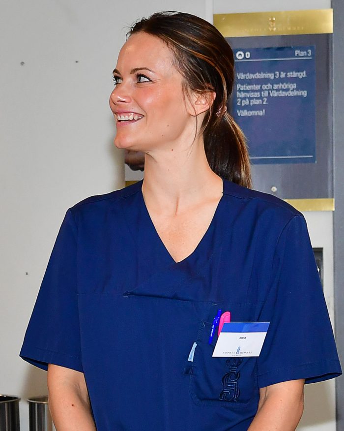 Prinsessa Sophia börjar jobba på Sophiammet i Stockholm.