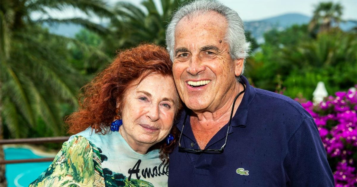 Helen Modini och maken Jean-Claude i hemmet i Sainte-Maxime