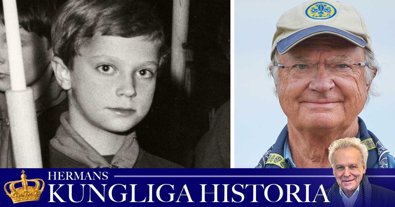 Herman Lindqvist: Kungen är evig scout – och alltid redo