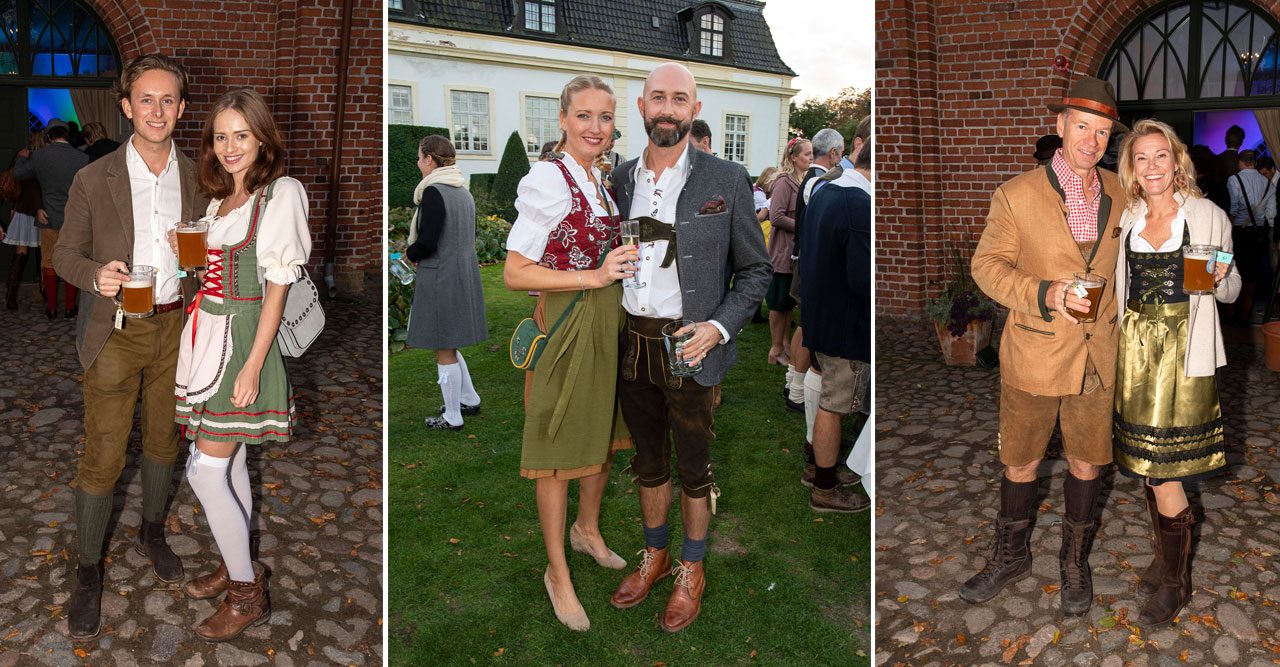 Lederhosen och ölstånkor när Jordberga slott bjöd på Oktoberfest