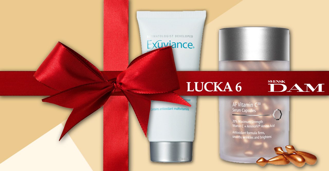Lucka 6! Tävla och vinn extra glow från Exuviance!