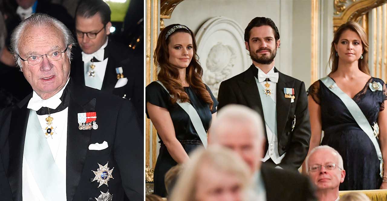 Kungens nya beslut: Stopp för Carl Philip, Madeleine och Sofia