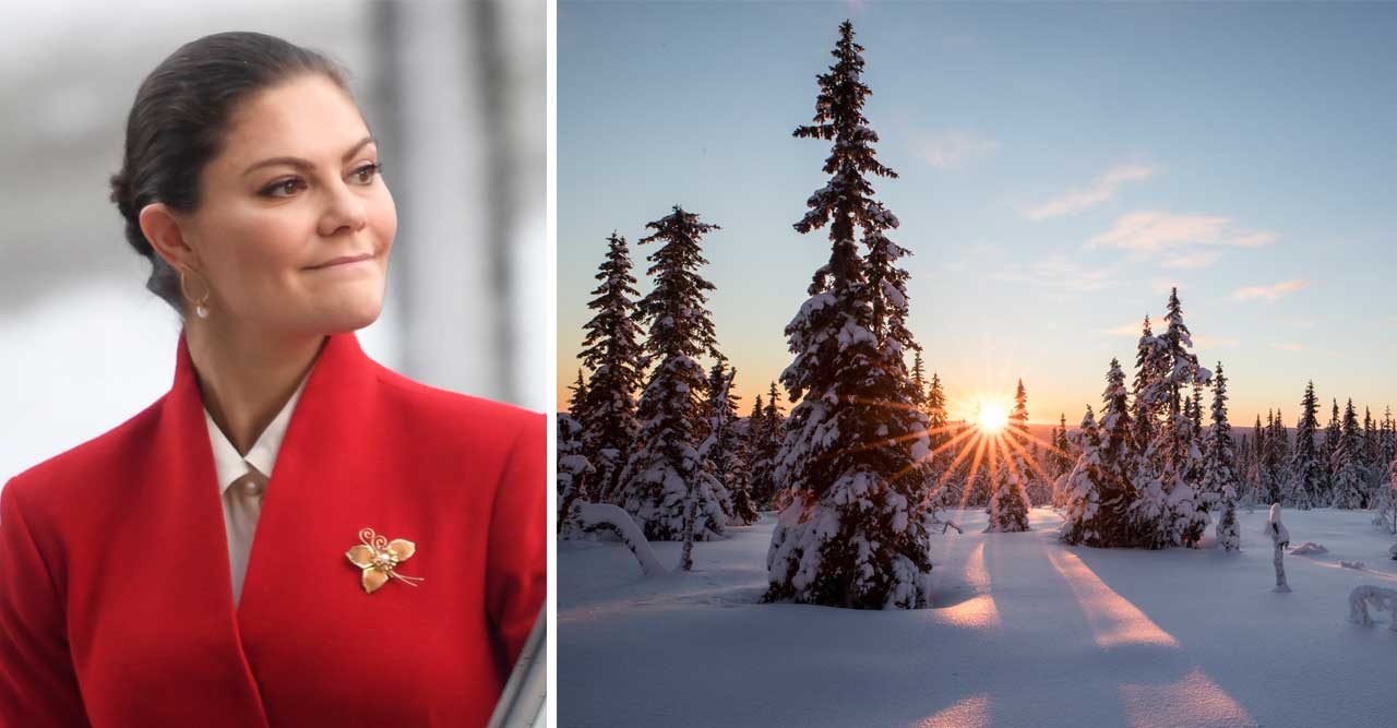 Så firar Victoria och familjen in det nya året