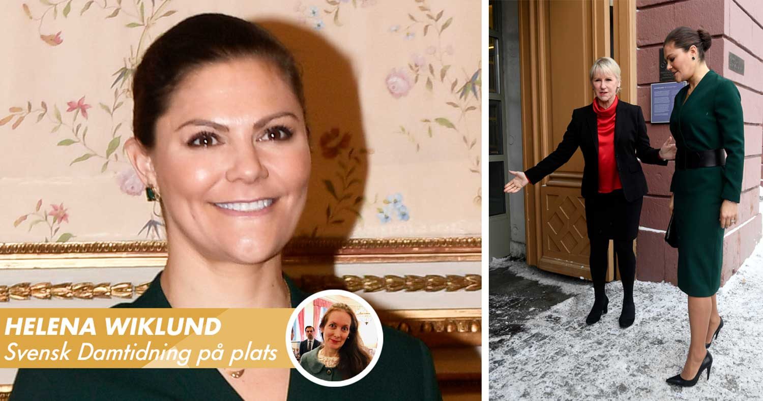 En ovanlig måndag tillsammans med kronprinsessan Victoria!