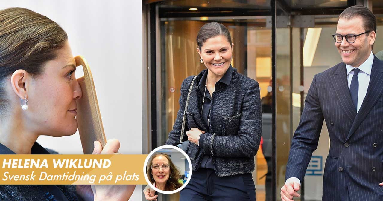 Kungliga powerparet bjöd på kärlek på jobbet!