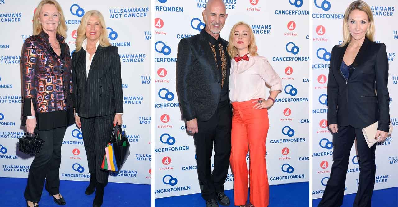 Vimmelextra: Kändisarna slöt upp i kampen mot cancer