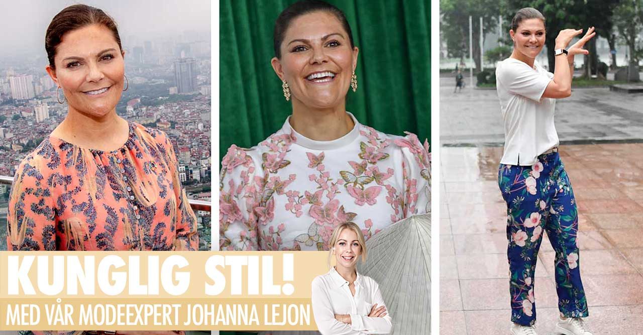 Betyg på kläderna! Så snygg (och trendig) var Victoria i Vietnam